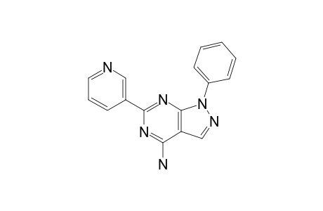 [1-phenyl-6-(3-pyridyl)pyrazolo[4,5-e]pyrimidin-4-yl]amine