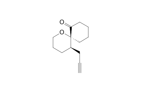 5-(prop-2-ynyl)-1-oxaspiro[5.5]undecan-7-one