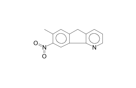 5H-indeno[1,2-b]pyridine, 7-methyl-8-nitro-