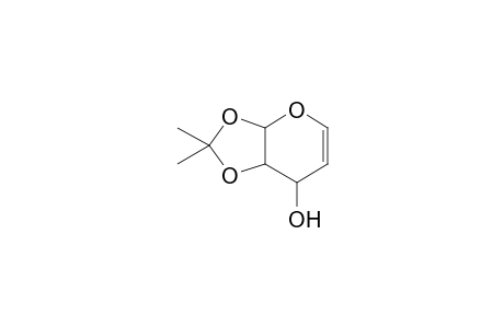 .beta.-D-threo-Pent-4-enopyranose, 4-deoxy-1,2-O-(1-methylethylidene)-