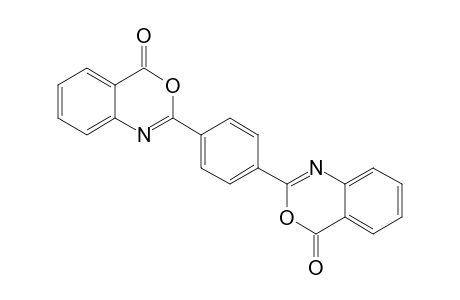 2,2'-(1,4-PHENYLENE)-BIS-(4H-3,1-BENZOXAZIN-4-ONE)