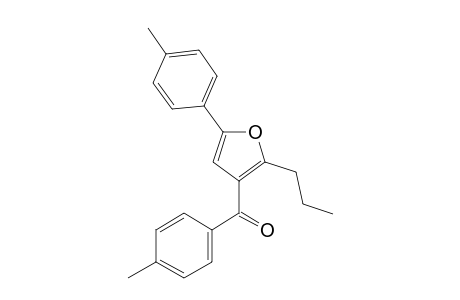 (2-Propyl-5-p-tolylfuran-3-yl)(p-tolyl)methanone