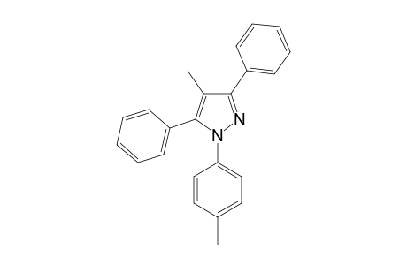 4-methyl-1-(4-methylphenyl)-3,5-di(phenyl)pyrazole