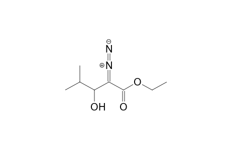 Ethyl 2-diazo-3-hydroxy-4-methylpentanoate