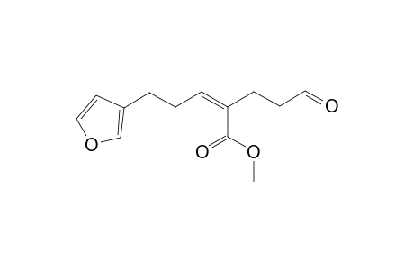 (Z)-methyl 5-(furan-3-yl)-2-(3-oxopropyl)pent-2-enoate
