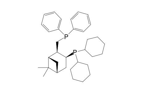 (1S,2S,3S,5R)-Dicyclohexyl(2-[(diphenylphosphino)methyl]-6,6-dimethylbicyclo[3.1.1]hept-3-ylphosphine