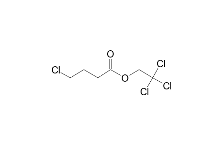 4-Chlorobutyric acid, 2,2,2-trichloroethyl ester