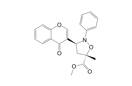 exo-3-[5-Methyl-5-methoxycarbonyl-2-phenyloxazol-3-yl]benzopyran-4-one