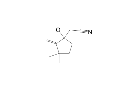 2-(1-HYDROXY-2,2,3-TRIMETHYLCYClOPENT-3-ENYL)-ACETONITRILE