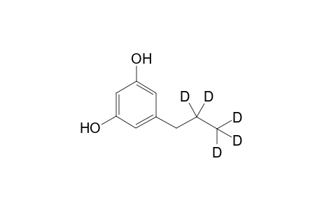 1,3-Dihydroxy-5-[2',2',3',3',3'-D5]propylbenzene