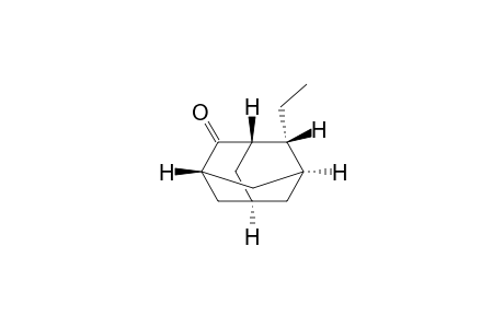 Tricyclo[3.3.1.13,7]decanone, 4-ethyl-, [1S-(1.alpha.,3.beta.,4.beta.,5.alpha.,7.beta.)]-