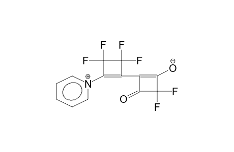 1-(1-PYRIDINIO-3,3,4,4-TETRAFLUOROCYCLOBUTEN-2-YL)-3,3-DIFLUORO-4-OXOCYCLOBUTENE-2-OLATE