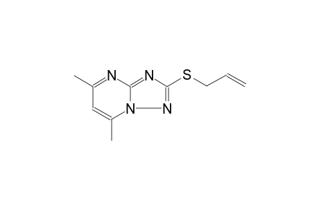 2-(allylsulfanyl)-5,7-dimethyl[1,2,4]triazolo[1,5-a]pyrimidine
