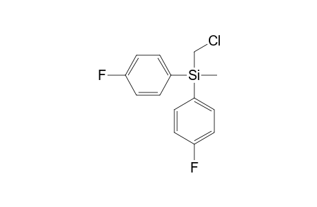 Bis(4-fluoro-phenyl)-chloromethyl-methyl-silane
