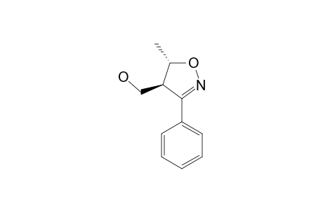 TRANS-4-HYDROXYMETHYL-5-METHYL-3-PHENYL-4,5-DIHYDROISOXAZOLE