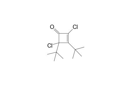 3,4-bis(t-Butyl)-2,4-dichlorocyclobut-2-ene-1-one