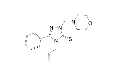 [1,2,4]Triazole-3-thione, 4-allyl-2-morpholin-4-ylmethyl-5-phenyl-2,4-dihydro-