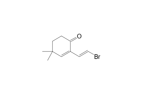 2-(2'-Bromovinyl)-4,4-dimethylcyclohex-2-enone