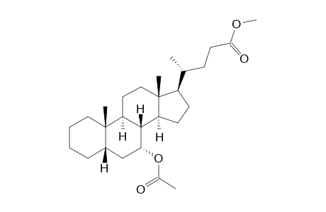 7-ALPHA-ACETOXY-5-BETA-CHOLSAEUREMETHYLESTER