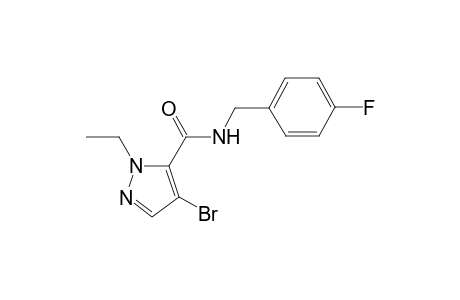 1H-Pyrazole-5-carboxamide, 4-bromo-1-ethyl-N-[(4-fluorophenyl)methyl]-