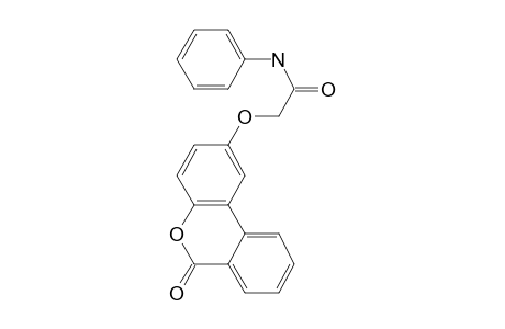 2-[(6-oxo-6H-Benzo[C]chromen-2-yl)oxy]-N-phenylacetamide