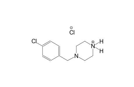 1-(4-chlorobenzyl)piperazin-4-ium chloride