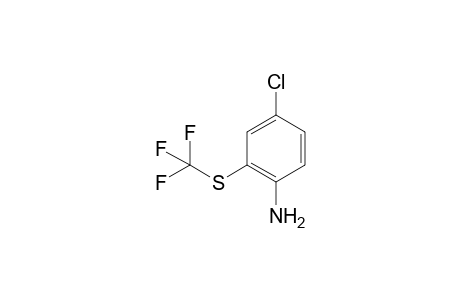 4-Chloro-2-[(trifluoromethyl)thio]aniline