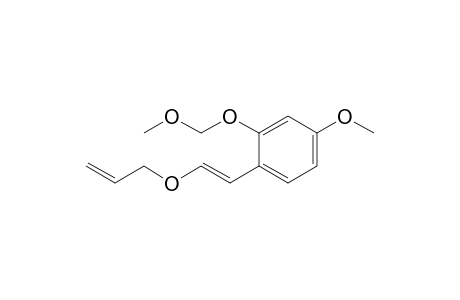 1-Allyloxy-2-(2-methoxymethoxy-4-methoxyphenyl)ethene