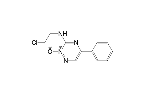 1,2,4-Triazin-3-amine, N-(2-chloroethyl)-5-phenyl-, 2-oxide