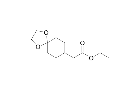 2-(1,4-dioxaspiro[4.5]decan-8-yl)acetic acid ethyl ester