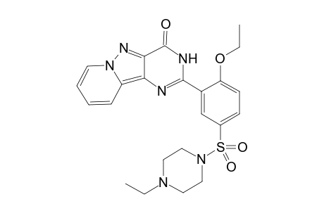 2-[2-Ethoxyl-5-(4-ethylpiperazin-1-ylsulfonyl)phenyl]-pyrido[2',1':5,1]pyrazolo[4,3-d]pyrimidin-4-one