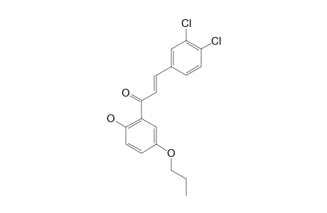 3,4-DICHLORO-2'-HYDROXY-5'-PROPOXY-CHALCONE