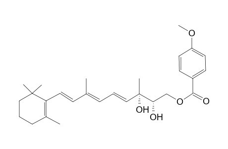 (13S,14S)-13,14-Dihydroxyretinol p-methoxybenzoate