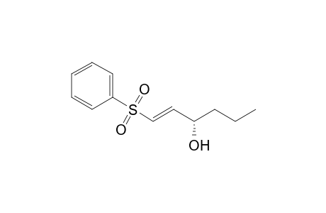 (E,3S)-1-(benzenesulfonyl)-1-hexen-3-ol