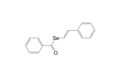 Benzenecarboselenoic acid, Se-(2-phenylethenyl) ester, (E)-