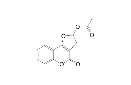 2-Acetoxy-2,3-dihydro-4H-furo[3,2-c][1]benzopyran-4-one