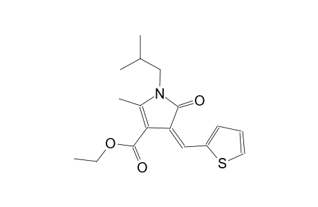 ethyl (4Z)-1-isobutyl-2-methyl-5-oxo-4-(2-thienylmethylene)-4,5-dihydro-1H-pyrrole-3-carboxylate