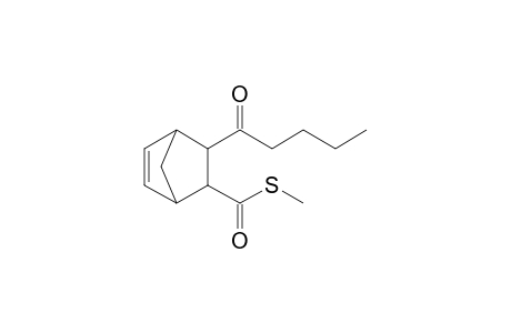 Methyl (2-endo-valeryl)bicyclo[2.2.1]hept-5-ene-3-endo-thiocarboxylate