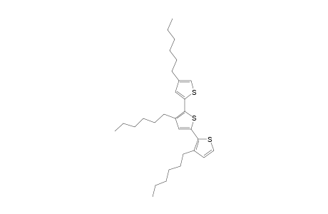 3-hexyl-5-(3-hexylthiophen-2-yl)-2-(4-hexylthiophen-2-yl)thiophene