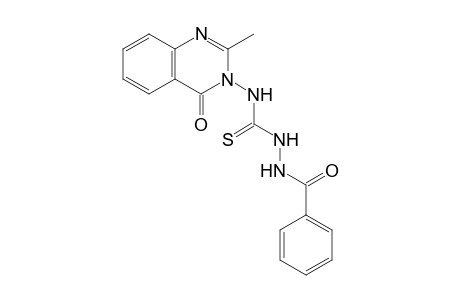 1-Benzoyl-4-(2-methyl-4-oxoquinazolin-3(4H)-yl)thiosemicarbazide
