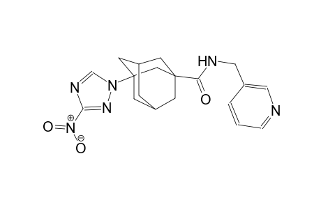 3-(3-nitro-1H-1,2,4-triazol-1-yl)-N-(3-pyridinylmethyl)-1-adamantanecarboxamide