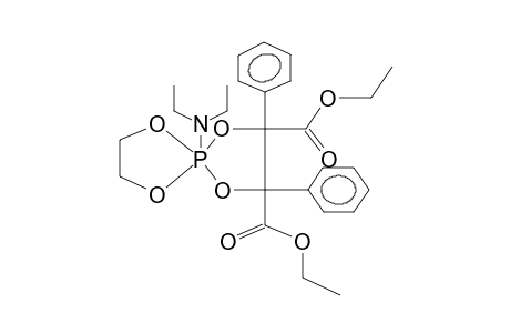 2-ETHYLENEDIOXY-2-DIETHYLAMINO-4,5-BIS(CARBOETHOXY)-4,5-DIPHENYL-1,3,2-DIOXAPHOSPHOLANE