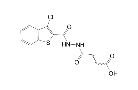 butenedioic acid, mono{[(3-chlorobenzo[b]thien-2-yl)carbonyl]hydrazide