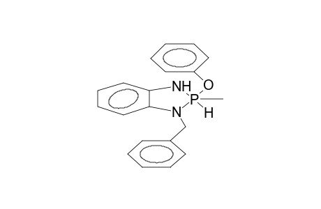 2-PHENOXY-2-METHYL-1-BENZYL-2-HYDRO-4,5-BENZO-1,3,2-DIAZAPHOSPHOLANE