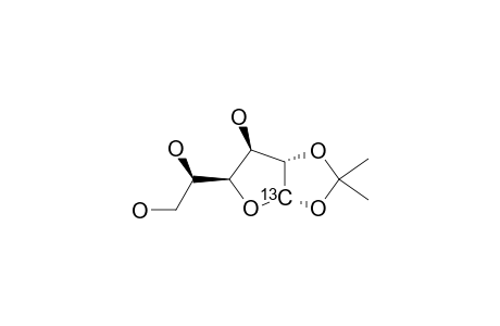 1,2-O-ISOPROPYLIDENE-ALPHA-D-(1-(13)C)-GLUCOFURANOSE