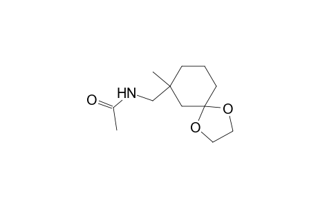7-(Acetamidomethyl)-7-methyl-1,4-dioxaspiro[4.5]decane