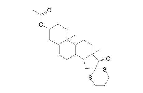 3-Acetoxyandrost-5-en-17-one, 16,16-propylenedithio-