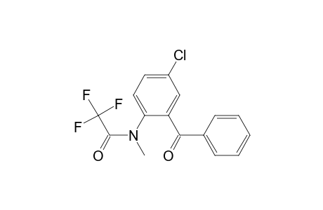 1-Chloro-3-benzoyl-4-(N-methyl-N-trifluoroacetylamino)benzene