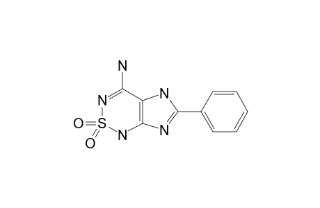 4-AMINO-6-PHENYL-1H,5H-IMIDAZO-[4,5-C]-1,2,6-THIADIAZINE-2,2-DIOXIDE