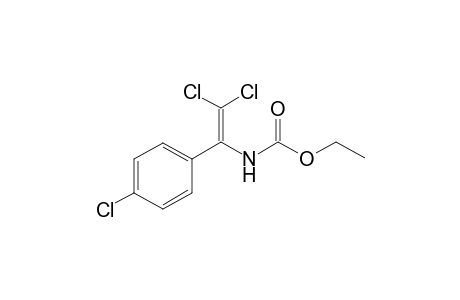 Ethyl 2,2-dichloro-1-(4-chlorophenyl)vinylcarbamate